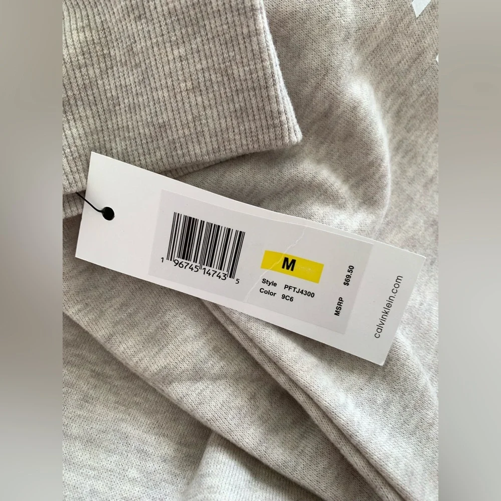 NWT Calvin Klein performance women’s jacket fleece hoodie size M - Picture 5 of 6